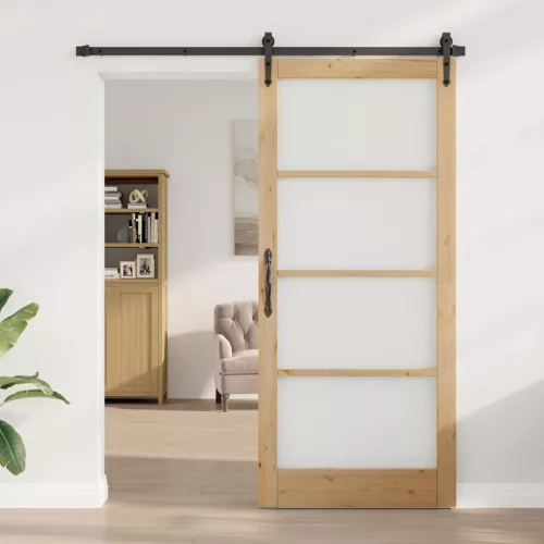 vidaXL Belső Ajtó ORKDAL Barna 93 x 211 cm