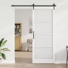 vidaXL Belső Ajtó ORKDAL Fehér alapozott 93 x 232 cm