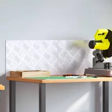 vidaXL Rácsos lemezek 2 pcs Ezüst 50 x 30 cm Alumínium