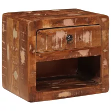   vidaXL Fali szerelhető éjjeliszekrény fiókkal Sokszínű 40 x 30 x 36 cm