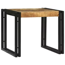   vidaXL Dohányzóasztal 2 pcs Barna 48 x 40 x 40 cm Tömör Mangófát