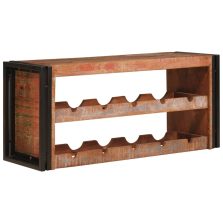   vidaXL Borágas Barna 100 x 45 x 33 cm Szilárd újrahasznosított fa
