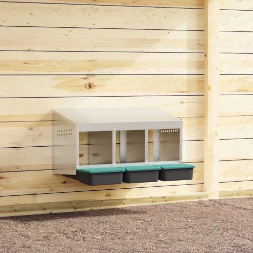 vidaXL fészekrakó doboz 3 rekeszes falra szerelhető