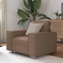 vidaXL Kanapé Cappuccino 99 x 78 x 84 cm szövet