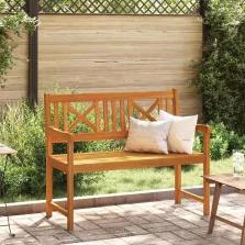 vidaXL Kerti pad Barna 110 x 56 x 90cm Tömör akácfa