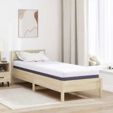   vidaXL Matrac Fehér és Szürke 70 x 200 cm Jacquard szövet