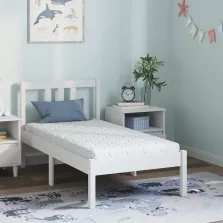 vidaXL Matrac Fehér 60 x 120 cm Jacquard szövet