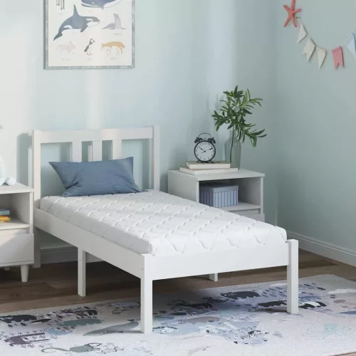 vidaXL Matrac Fehér 70 x 140 cm Jacquard szövet