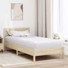   vidaXL Matrac kókuszréteggel Fehér 90 x 200 cm Zsebmátrac