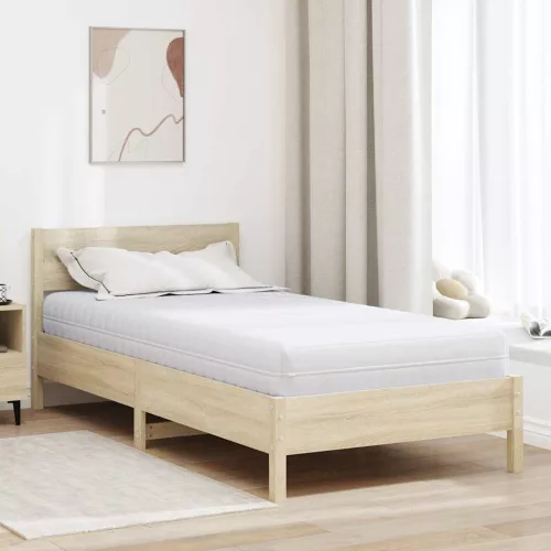 vidaXL Matrac kókuszréteggel Fehér 90 x 200 cm Zsebmátrac