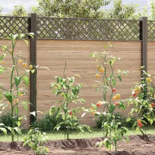   vidaXL Spirál növénytámaszok 50 pcs Zöld 110 cm PVC bevonatos acél