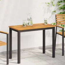 vidaXL Asztallap Barna 80 x 40 x 2 cm tömör akácfa
