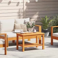   vidaXL Dohányzóasztal Barna 70 x 40 x 45 cm tömör akácfa