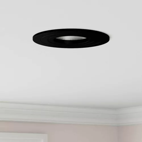 vidaXL Spotlámpák fényszórókkal 6 pcs Fekete 9 x 9 x cm Alumínium