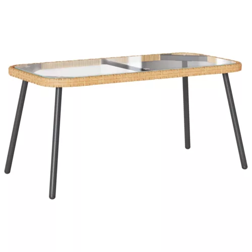 vidaXL Dohányzóasztal Barna és fekete 90 x 45 x 43 cm