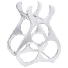 vidaXL Borágas Ezüst 23 x 14 x 28 cm Alumínium