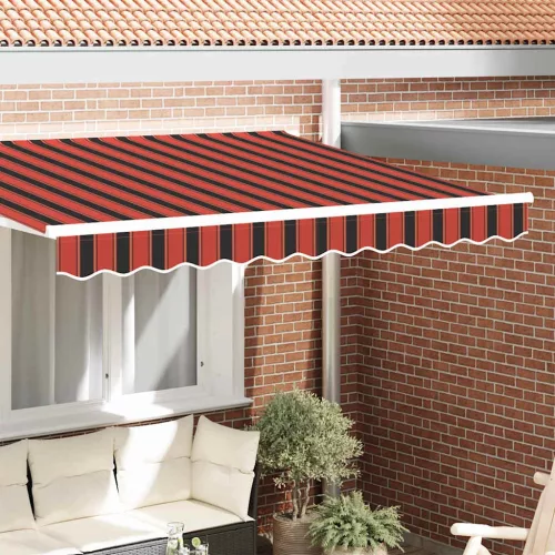vidaXL Pavilon Díszítő Szegély Sokszínű 330 x 20 cm Vászon