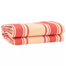   vidaXL Napellenző ponyva sárga és narancssárga 10 x 1.6 m szövet