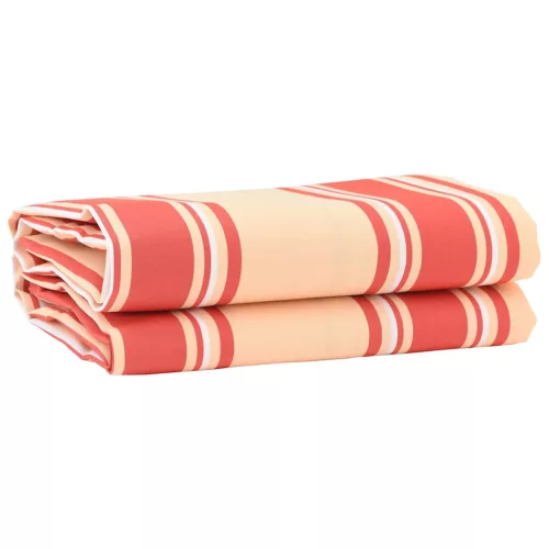 vidaXL Napellenző ponyva sárga és narancssárga 10 x 1.6 m szövet