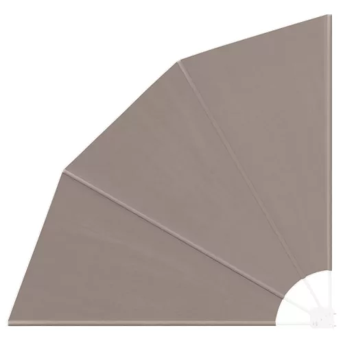 vidaXL Erkély adatvédelmi képernyő Tópszínű 160 x 160 cm Poliészter