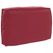 vidaXL Párna Bordó 60 x 40 x 12 cm Oxford Szövet