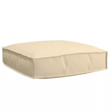 vidaXL Párna Bézs 60 x 60 x 12 cm Oxford Szövet
