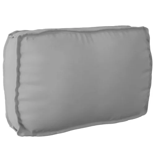 vidaXL Raklap párna háttámlához Szürke 70 x 40 x 12 cm Oxford szövet