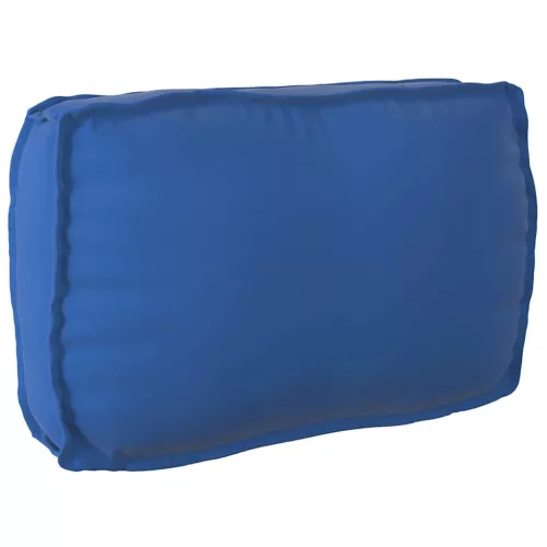 vidaXL Raklap párna háttámlához párnával Királykék 70 x 40 x 12 cm