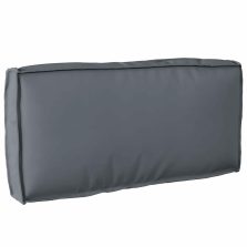   vidaXL Raklap párna háttámlához Antracit 80 x 40 x 12 cm Oxford szövet