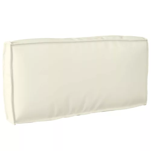 vidaXL Párna Krém 80 x 40 x 12 cm Oxford Szövet