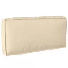 vidaXL Párna Bézs 80 x 40 x 12 cm Oxford Szövet