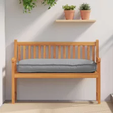 vidaXL Párna Szürke 120 x 50 x 12 cm Oxford Szövet