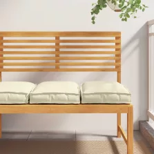 vidaXL Párna 2 pcs Krém 40 x 40 x 8 cm Oxford Szövet