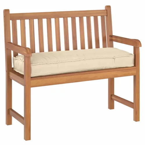 vidaXL Párna Bézs 110 x 40 x 8 cm Oxford Szövet