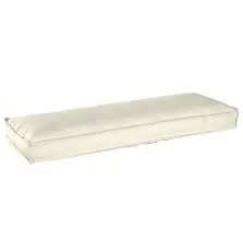 vidaXL Párna Krém 120 x 40 x 8 cm Oxford Szövet