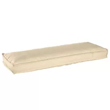 vidaXL Párna Bézs 120 x 40 x 8 cm Oxford Szövet