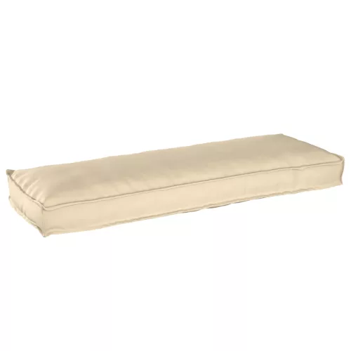 vidaXL Párna Bézs 120 x 40 x 8 cm Oxford Szövet
