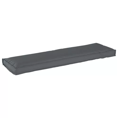 vidaXL Párna Antracit 140 x 40 x 8 cm Oxford Szövet