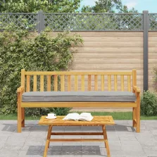 vidaXL Raklap Párna Szürke 200 x 40 x 8 cm Oxford Szövet