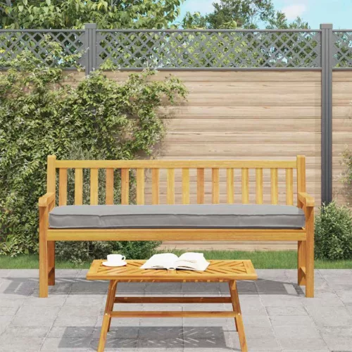 vidaXL Raklap Párna Szürke 200 x 40 x 8 cm Oxford Szövet