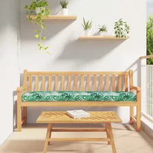   vidaXL Raklap Párna Levél mintázat 200 x 40 x 8 cm Oxford Szövet