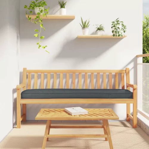 vidaXL Raklap párna készlet 2 pcs Antracit 180 x 40 x 8 cm