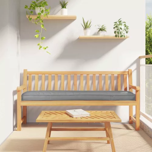 vidaXL Raklap párna készlet 2 pcs Szürke 180 x 40 x 8 cm Oxford Szövet