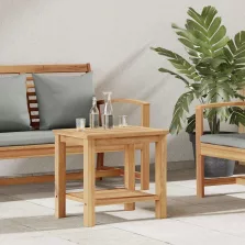 vidaXL Dohányzóasztal Barna 50 x 35 x 45 cm Tömör tíkfa