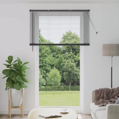 vidaXL Zsaluzia Állítható Ezüst Szürke 213 x 130 cm PVC