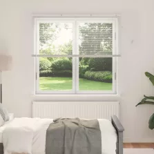 vidaXL Zsaluzia Állítható Fehér 150 x 140 cm PVC