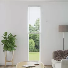 vidaXL Zsaluzia Állítható Fehér 213 x 60 cm PVC