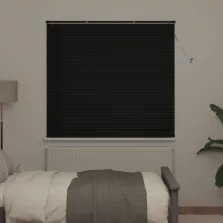 vidaXL Zsaluzia Állítható Fekete 150 x 140 cm PVC