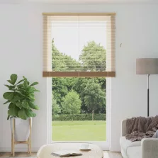   vidaXL Zsaluzia Állítható Világos barna mintával 213 x 120 cm PVC