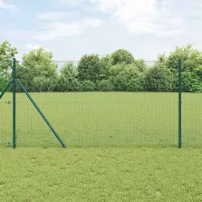 vidaXL Hegesztett Drótháló Kerítés Zöld 1.2 x 50 m